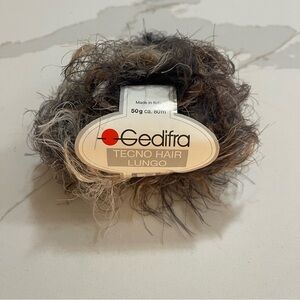 Tecno Hair Lungo Yarn - Black and Brown